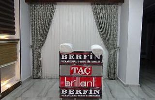 Kızıltepe’de üretilen perdeler Türkiye’ye...