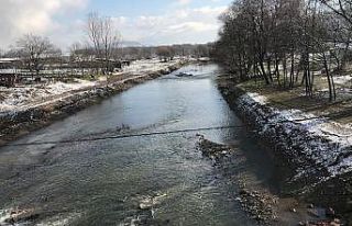 Kocabaş Çayı’nın suları arttı