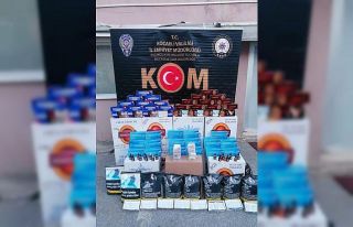 Kocaeli’de 152 bin 120 adet kaçak makaron ele geçirildi