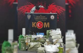Kocaeli’de binlerce kaçak ürün ele geçirildi