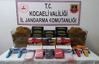 Kocaeli’nde 12 bin 675 adet makaron ele geçirildi