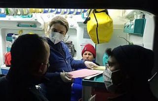 Komşuların dikkati, itfaiye ve polisin çabası...