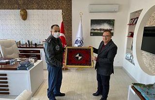 Komutan Koltukoğlu’dan Başkan Kazgan’a ziyaret