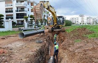 Konyaaltı ilçesinin içme suyu hattı 13 milyon...