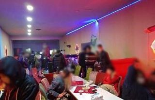 Konya’da eğlence mekanındaki 92 kişiye ceza