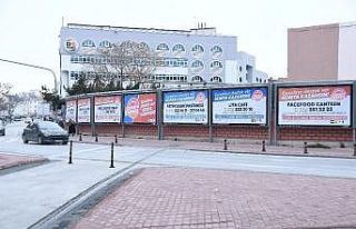 Konya’da esnafa reklam desteği