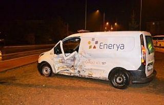 Konya’da trafik kazası: 2 yaralı