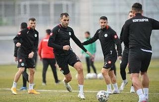 Konyaspor, Gaziantep maçı hazırlıklarını tamamladı