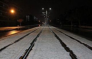 Konya’ya yılın ilk karı yağdı