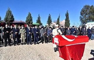 Kore Gazisi Erdoğan son yolculuğuna uğurlandı