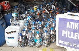 Körfez Belediyesi bin 950 kilo atık topladı