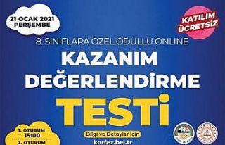 Körfez Belediyesi’nden online deneme sınavı