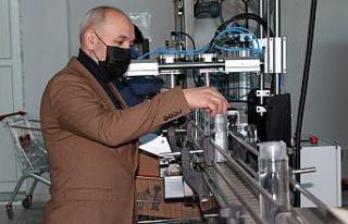 Korona virüs salgını kolonya üreticisine yaradı