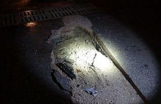 Kozan’da sağanak nedeniyle istinat duvarı ve yol...