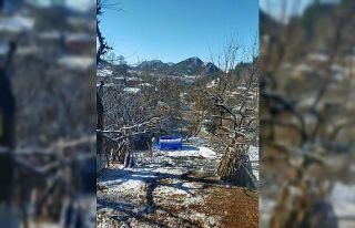 Kozan’ın yüksek kesimleri beyaza büründü