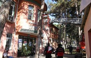 Kula Devlet Hastanesi’nde yangın tatbikatı