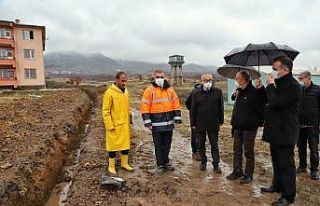 Kulp’ta altyapı çalışmaları sürüyor