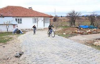 Kurtluca’nın sokakları çamurdan kurtuldu