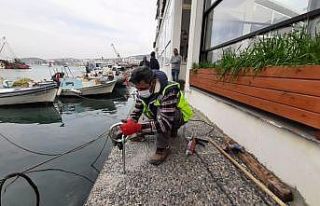 Kuşadası Balıkçılar barınağındaki mapalar...