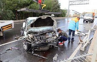 Kuşadası çevre yolunda trafik kazası: 1 yaralı