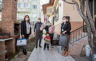 Kuşadası’nda yılın ilk " Hoş geldin bebek"...