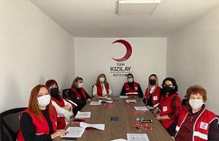 Kütahya Kızılay Kadın Kolları ilk toplantısını...