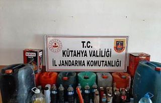 Kütahya’da 226 litre kaçak akaryakıt ele geçirildi