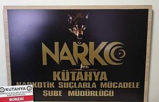 Kütahya’da sentetik kannabinoid maddesi ele geçirildi