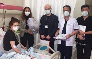 Kütahya’da yeni yılın ilk bebeği