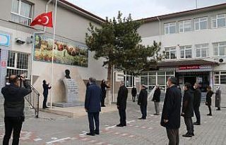 Kütahya’daki bütün okullarda İstiklal Marşı...