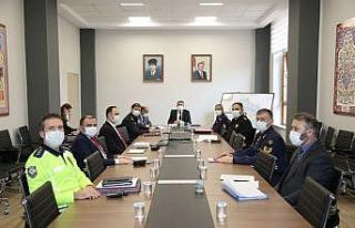 Kütahya’nın güvenliği görüşüldü