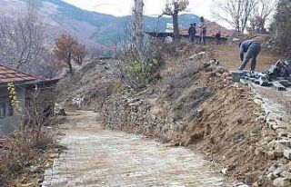 Kuyucak’ta parke taşı olmayan yol kalmıyor