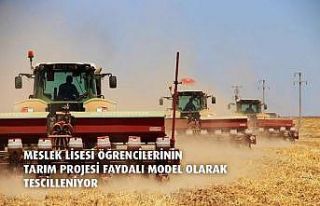 Liseli öğrencilerin projesi, faydalı model olarak...