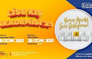 Liselilere özel ‘Lise Kış Akademisi’ başlıyor