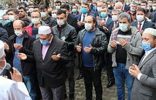 Maden işçisi son yolculuğuna uğurlandı