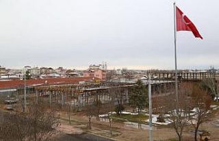 Mahalle konağı ve çok amaçlı sosyal tesisin çalışmaları...