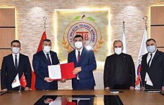 Malatya Ticaret Borsası ile Halk Bankası arasında...