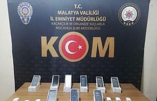 Malatya’da kaçakçılık operasyonları