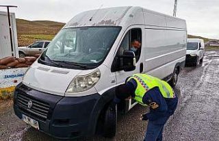 Malatya’da kış lastiği denetimi