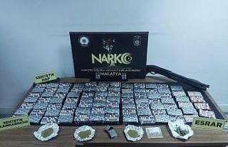 Malatya’da uyuşturucu operasyonu: 14 gözaltı