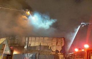 Maltepe’de hurdalık alanda yangın çıktı