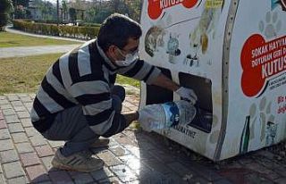 Manavgat Belediyesi sokak hayvanlarını unutmadı