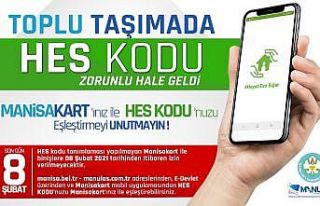 Manisakart’ın HES kodu ile eşleştirilmesinde...