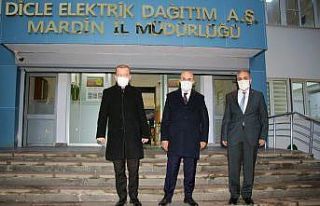 Mardin Valisi Demirtaş’tan Dicle Elektrik’e ziyaret