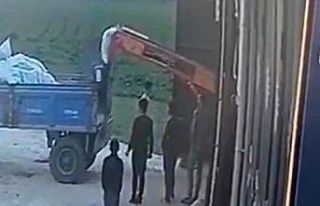 Mardin’de 50 kiloluk gübre torbası çiftçinin...