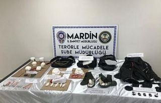 Mardin’de spor çantasına gizlenmiş patlayıcı...