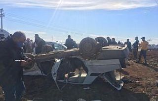Mardin’de trafik kazası: 3 yaralı