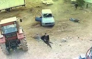 Mardin’deki dehşet anları güvenlik kamerasına...