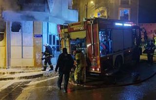 Marketteki yangında faciadan dönüldü