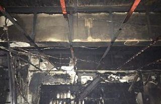 Marmaris’te iş yeri yangını